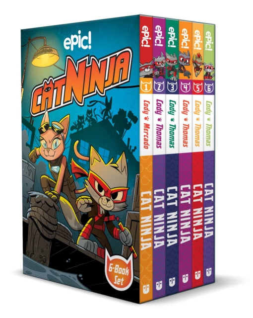 Book cover of: Cat Ninja Box Set Books 1–6