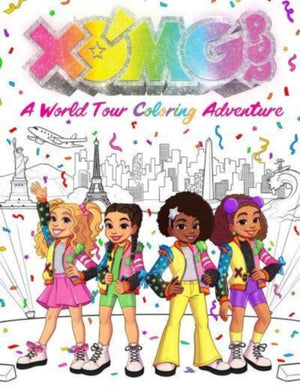 XOMG POP!, A World Tour Coloring Adventure