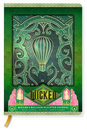 Wicked: Wizard's Balloon Sculpted Journal