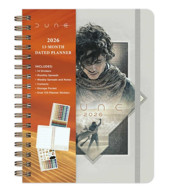 Book cover of: 2026 Dune 13-Month Weekly Planner