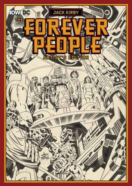 Book cover of: Jack Kirby's Forever People Artist's Edition