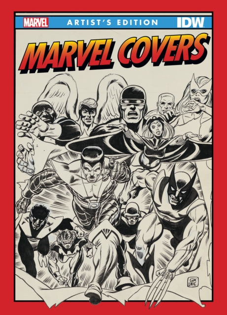 Book cover of: Marvel Covers Artist’s Edition. By: VARIOUS VARIOUS