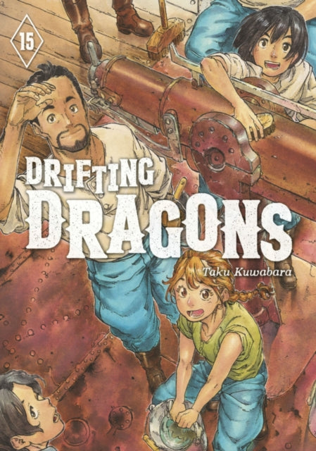 Book cover of: Drifting Dragons 15. By: Taku Kuwabara