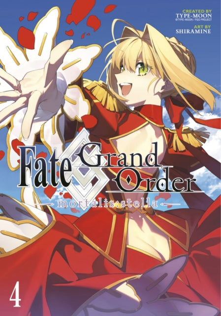Book cover of: Fate/Grand Order -mortalis:stella- 4 (Manga)