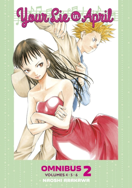 Book cover of: Your Lie in April Omnibus 2 (Vol. 4-6)