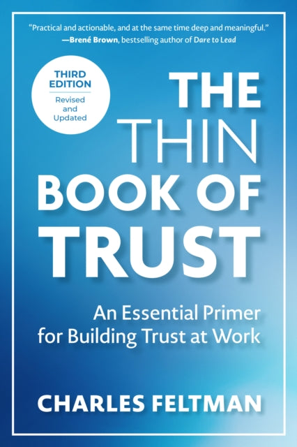 Book cover of: Thin Book of Trust, Third Edition