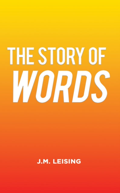 Book cover of: Story of Words