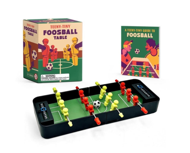 Book cover of: Teeny-Tiny Foosball Table. By: Matt Klise