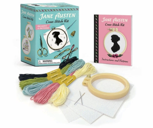 Book cover of: Jane Austen Cross-Stitch Kit