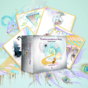 Transcendence Map Oracle, Alchemical Cartography for Remembrance and Navigation (46 Full-Color Cards and 112-Page Full-Color Guidebook)
