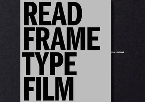 Read Frame Type Film, Or, Written on the Screen